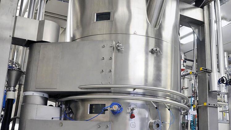 Coating-Anlage Foto: Raps