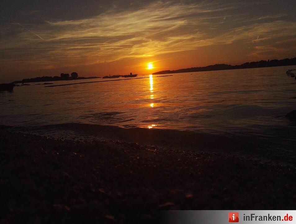 Sonnenuntergang in Kroatien