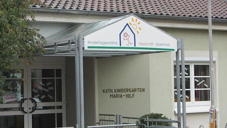 Die Kita Maria Hilf in Oberhaid bräuchte eigentlich einen Anbau, um die Nachfrage nach Krippenplätzen zu decken. Foto: privat