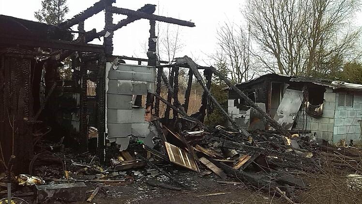 So sah es noch unmittelbar nach dem Brand aus. Foto: privat