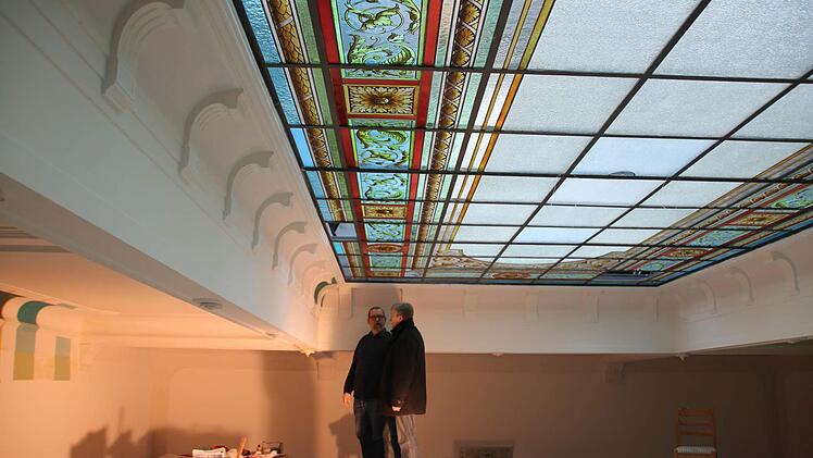 Eindrücke von den Bauarbeiten im Luitpoldbad. Foto: Ralf Ruppert