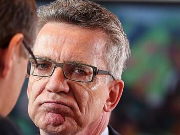 Bundesinnenminister Thomas de Maiziere (CDU). Foto: Wolfgang Kumm, dpa