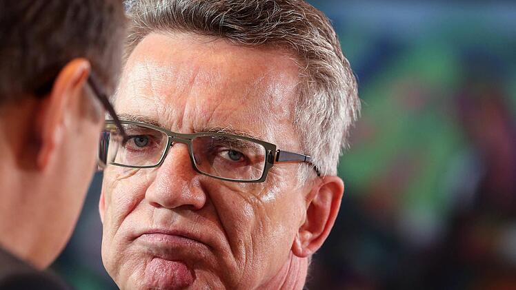 Bundesinnenminister Thomas de Maiziere (CDU). Foto: Wolfgang Kumm, dpa