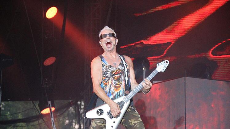 Impression vom Scorpions Konzert. Foto: Johannes Schlereth