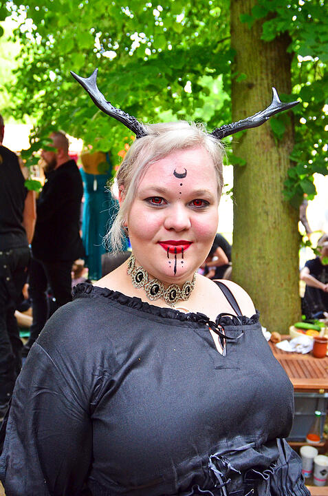 Wave-Gotik-Treffen 2022 - die Besucher