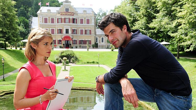 Zu Beginn verschwieg Marlene (Lucy Scherer) in der achten Staffel von "Sturm der Liebe" Konstantin (Moritz Tittel) ihre Gefühle noch.