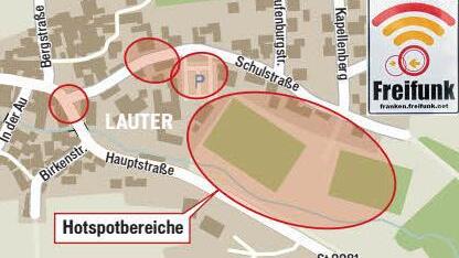Freies Wlan in Lauter