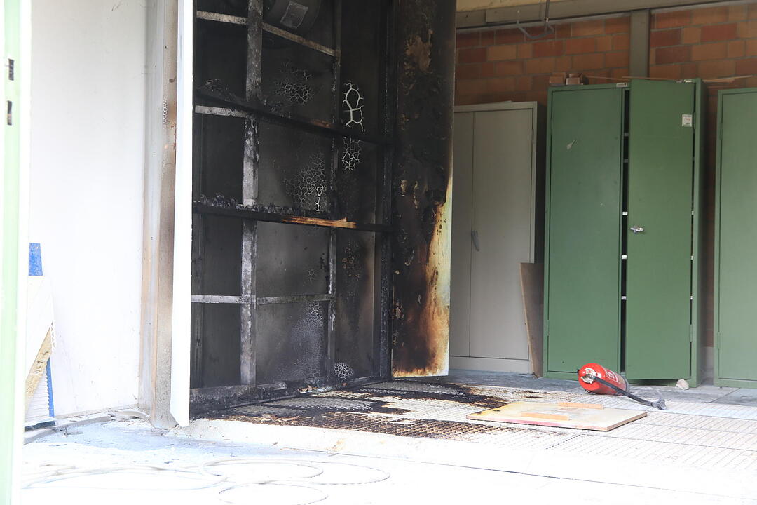 Brand an Berufsschule in Forchheim