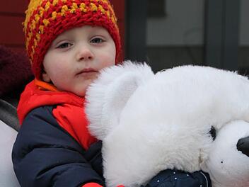 Emil Fronczek gehört zu den Kleinen im Kindergarten Regenbogenland. Foto: Ulrike Müller