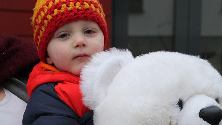 Emil Fronczek gehört zu den Kleinen im Kindergarten Regenbogenland. Foto: Ulrike Müller