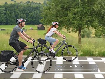 Den Rh&ouml;nexpress Bahn-Radweg k&ouml;nnen Interessierte jetzt virtuell abfahren.