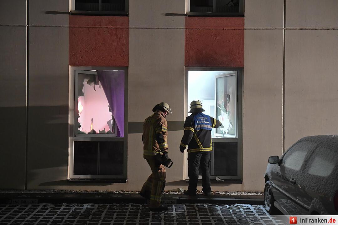 Brand in Gewerbegebiet in Bamberg