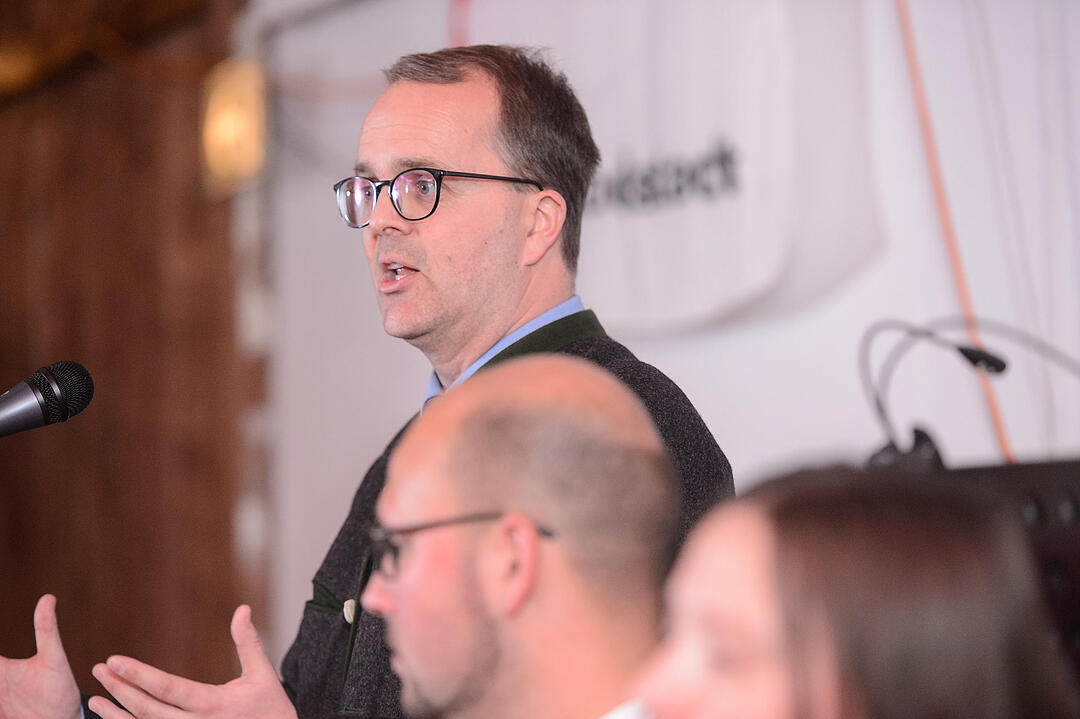 Markus Rinderspacher beim Tag des Bieres