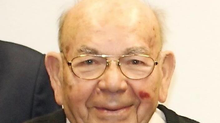 Franz Weber ist seit 75 Jahren bei der Wehr.