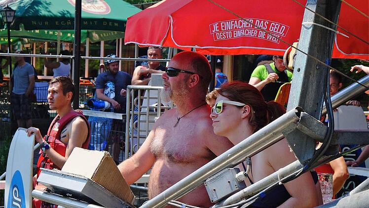 Thomas Golla und seine Nichte Lisa Schmitt. Foto: Gerd Schaar