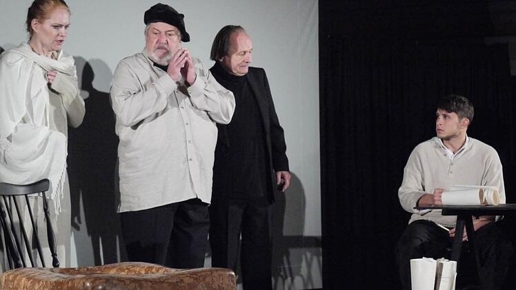 Bei Jan Burdinskis "Bild- und Musiktheater zu Lucas Cranach dem Jüngeren" geht es um Kunst genauso wie um die Reformation. Foto: Pauline Lindner