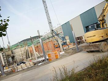 Die Baustelle bei Schmitter Hydraulik Foto: Arkadius Guzy