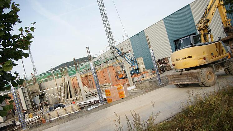 Die Baustelle bei Schmitter Hydraulik Foto: Arkadius Guzy