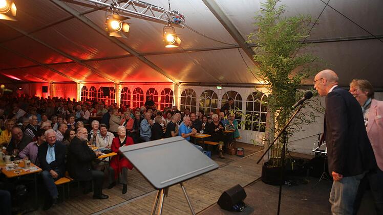 Mundartabend anlässlich von "70 Jahre Fränkischer Tag". Foto: RiegerPress