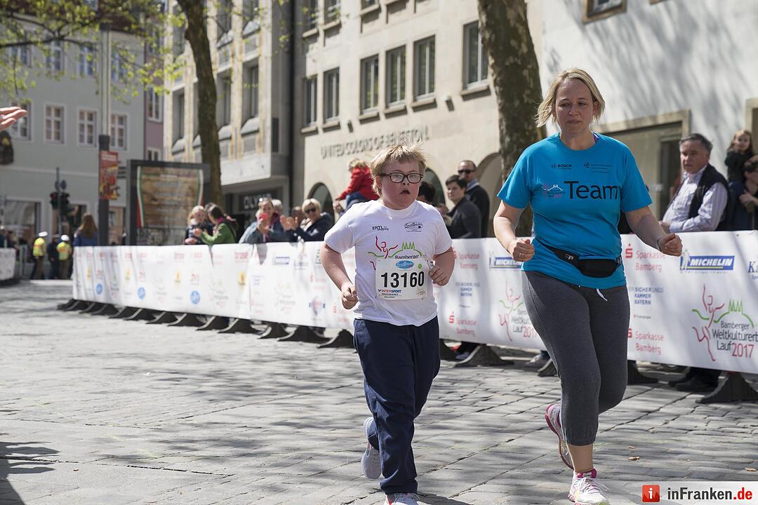 Weltkulturerbelauf in Bamberg: Der Böhnlein Bambini-Lauf 2017