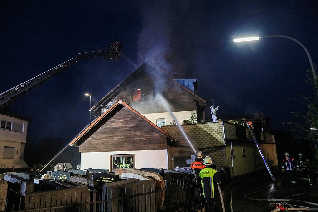 Brand in Frensdorf
