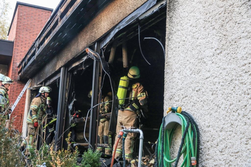 Großbrand im Kreis Bamberg: Wohnhaus steht in Flammen