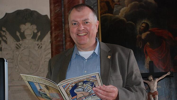 Initiator und Autor des fränkischen Psalters: Pfarrer Claus Ebeling.