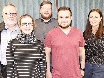 Der neu gewählte Vorstand des Bürgervereins Neu- und Neershof (von links): Peter Franzl, Vorsitzende Melanie Becker, Johannes Hein, Philipp Gehrlicher und Lisa Rosenbauer  Foto: Desombre