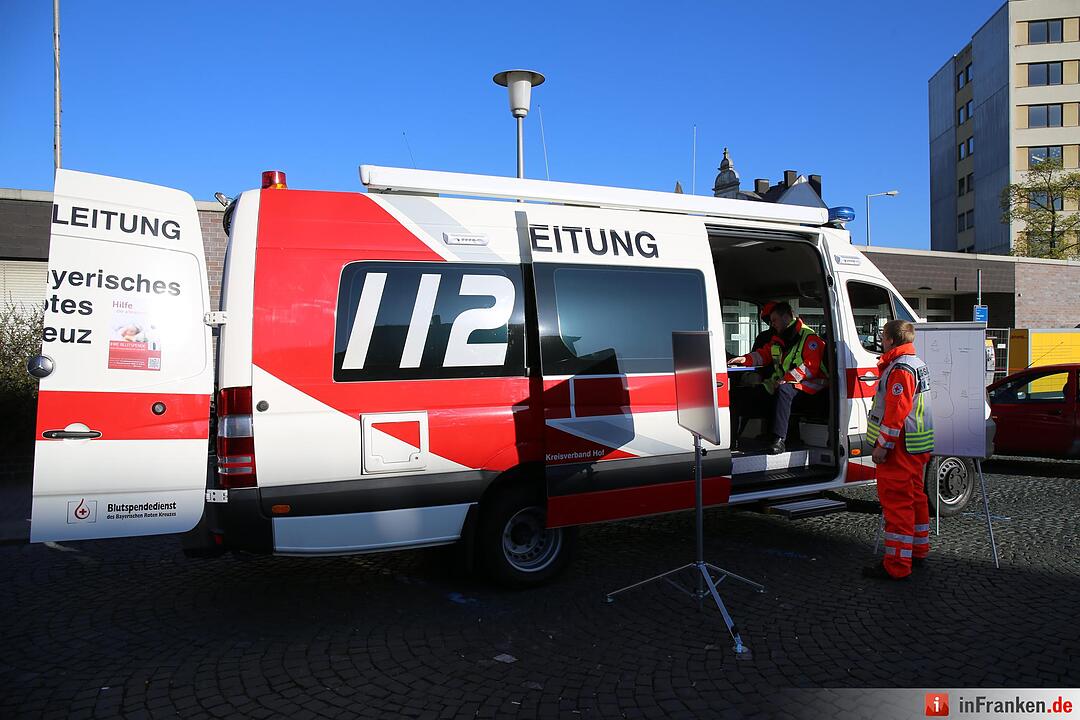 Brand im ehemaligen Postgebäude in Hof