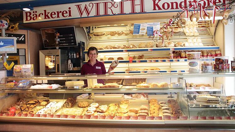 Die Bäckerei Wirth in der Weißenbacher Straße setzt auf die Nahversorgung und das freundliche Personal.