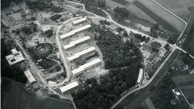 So sah das Gelände, wo heute die  Bundespolizei angesiedelt ist, 1961 aus.  Foto: Archiv  AFZ/OEB
