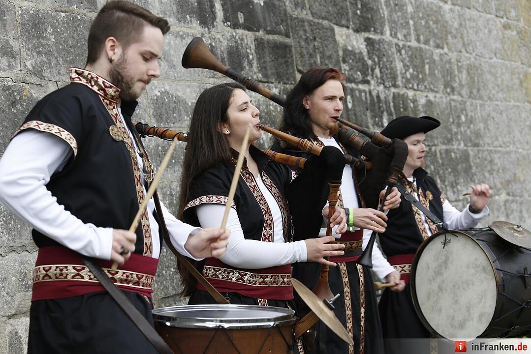 Crana Historica V auf der Festung Rosenberg