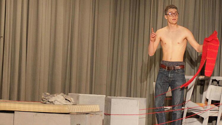 Bruno und sein Schmuseschal, abgewickelt