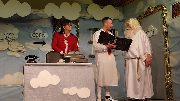 Eine Szene aus "Termin bei Petrus". Foto: Philipp Bauernschubert