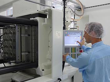 Ein Blick in die Ludwigsstadter WOM-Produktion  Foto: Archiv/WOM