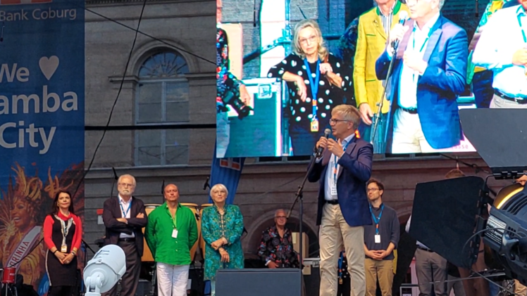 Coburger Samba-Festival 2022 in Bildern: so bunt und energiegeladen wurde gefeiert