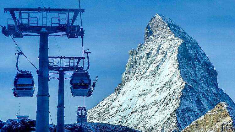 Gondeln am Matterhorn