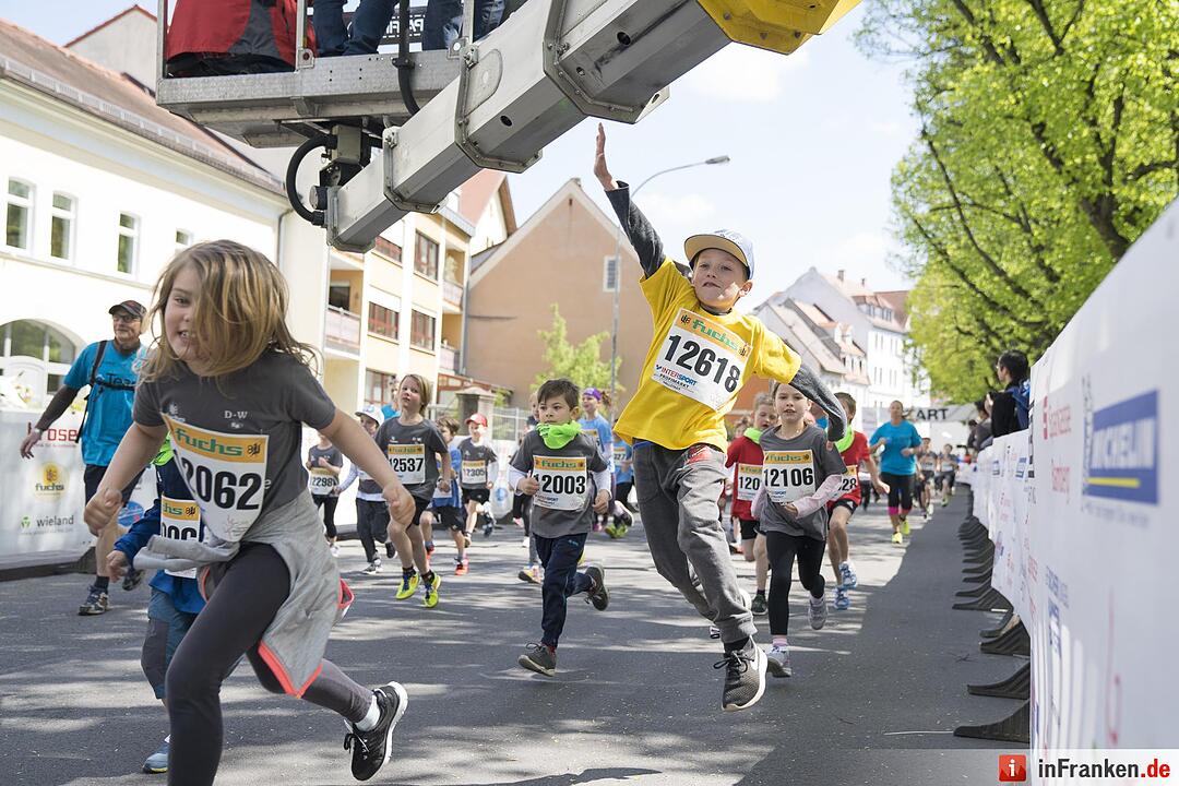 Weltkulturerbelauf in Bamberg 2017: Der Fuchs Schüler-Lauf