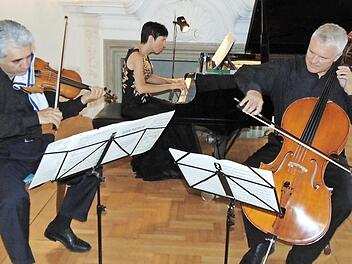 Das Gelius Trio aus München spielte im Banzer Kaisersaal. Foto: Birgit Kunig