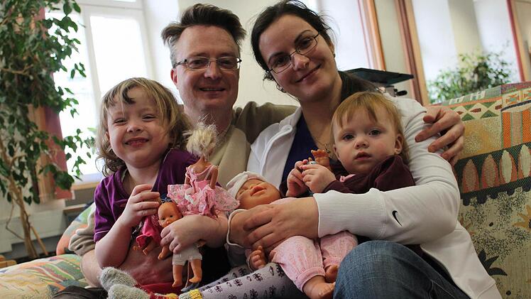Bernd, Tanja, Elena und Antonia Arnold. Fotos: Benedikt Borst
