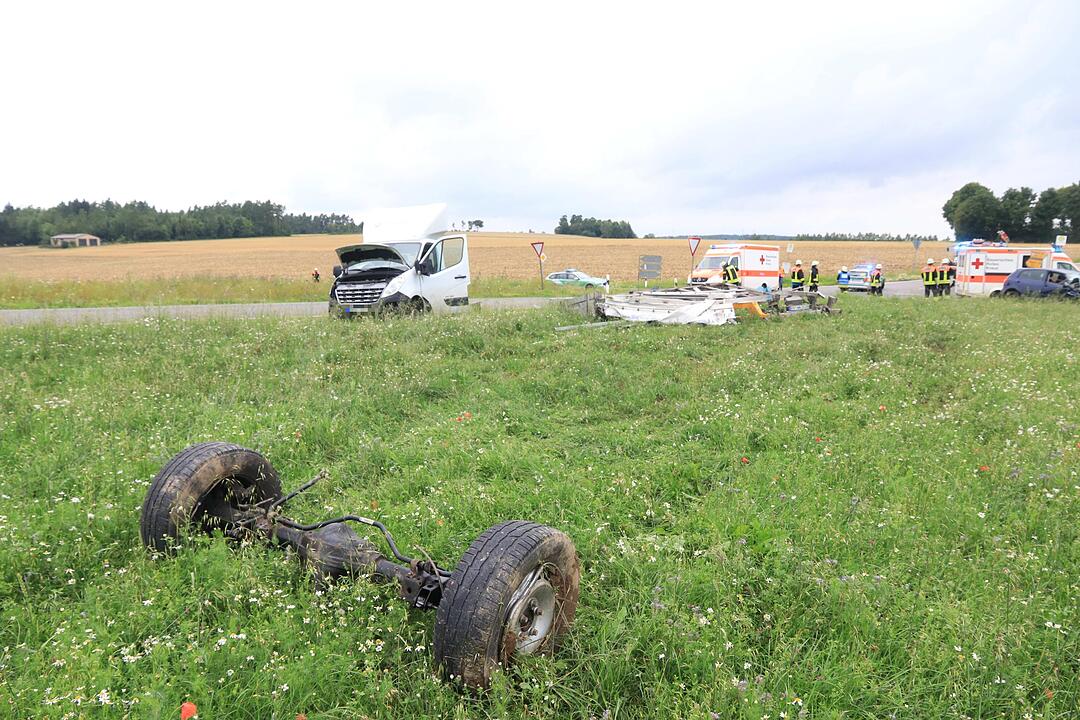 Schwerer Unfall im Landkreis Bamberg