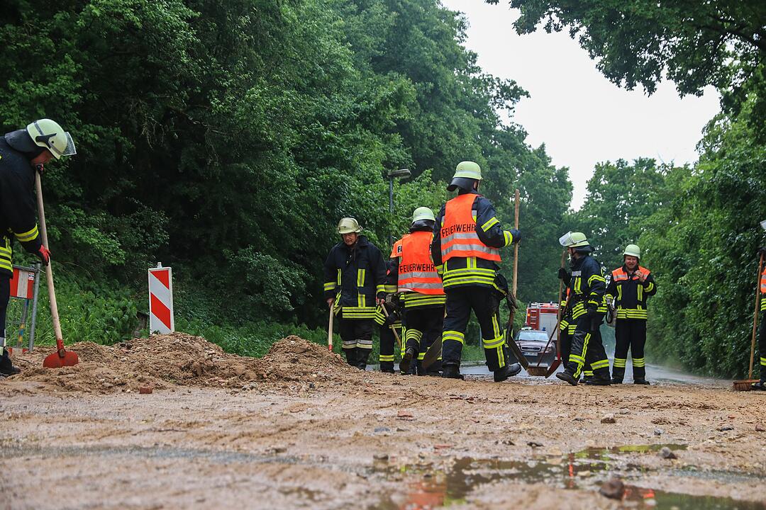 Starkregen und Hagel: Unwetter über Bamberg
