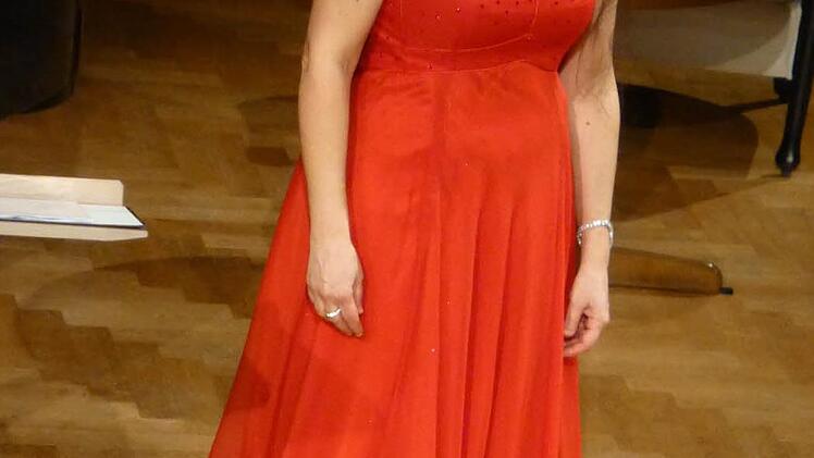 Cecilia Bartoli bei ihrem Auftritt im Großen Saal des Bad Kissinger Regentenbaus.  Foto: Ahnert