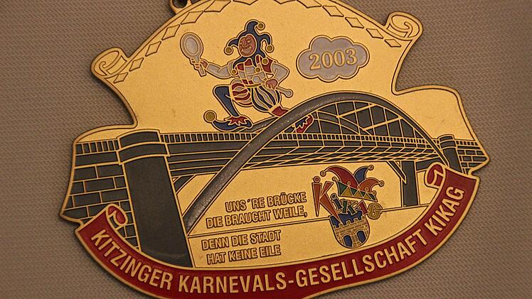 Thema Nordbrücke: Der Orden aus dem Jahr 2003. Foto: Ralf Dieter