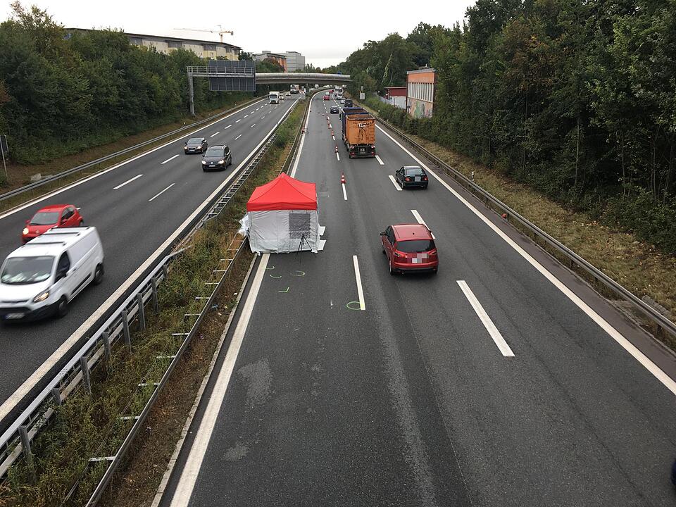 Verkehrschaos nach Leichenfund - Kilometerlanger Stau auf der A73 bei Erlangen