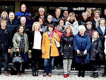 Die Baur-Mitarbeiterjubilare Foto: Dieter Radziej