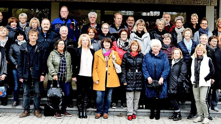 Die Baur-Mitarbeiterjubilare Foto: Dieter Radziej