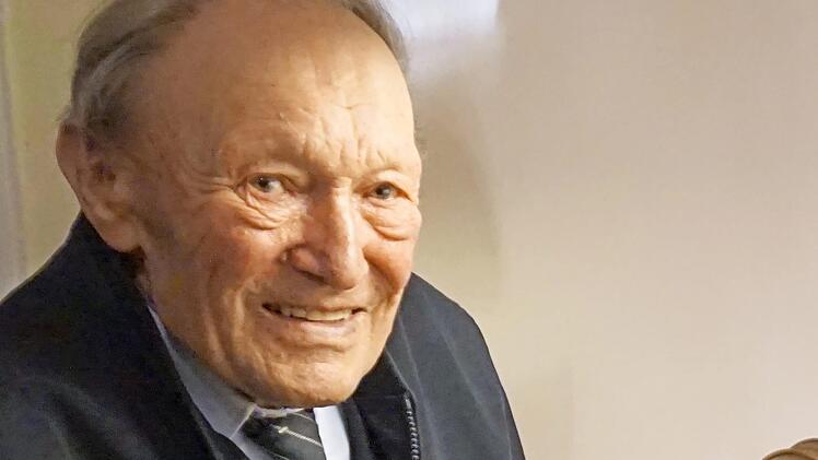 Ludwig Müller feierte am Montag in Hainert den 90. Geburtstag.  Foto: cr