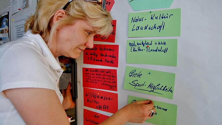 Noch eine gute Idee von Annette Späth, Leiterin der Museen Schloss Aschach. Foto: Sigismund von Dobschütz