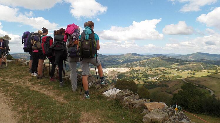 Die Schüler berichten von bestem Wanderwetter und wunderschönen Landschaften, die sie erleben durften.